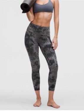 lululemon athletica Align HR pants 28” Diamond Dye Pitch Graphite Grey